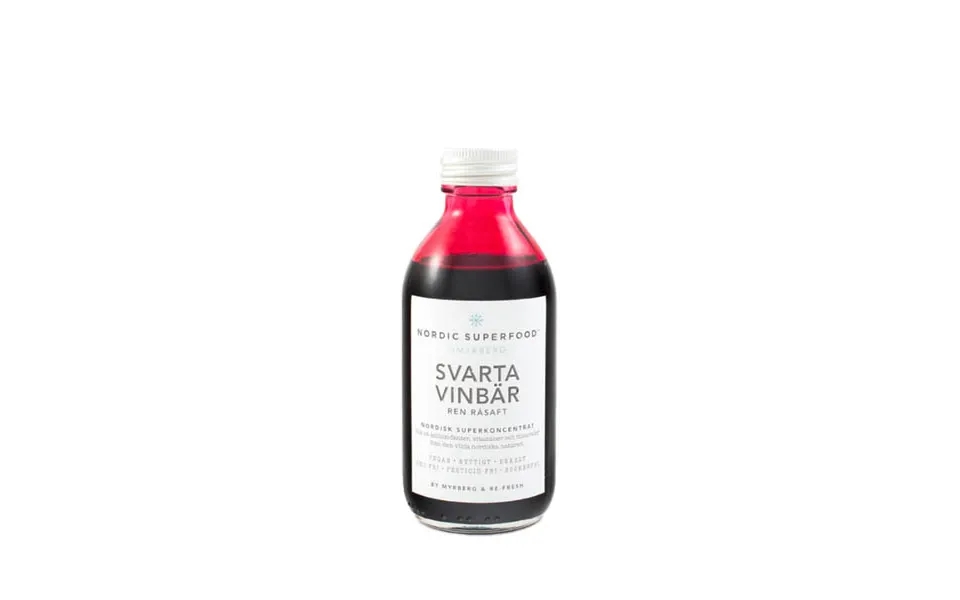 Nordic Superfood Raw Juice Concentrate Black Currant 195ml