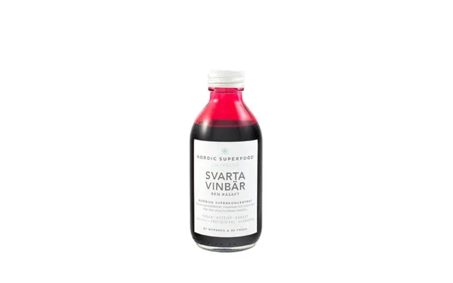 Nordic Superfood Raw Juice Concentrate Black Currant 195ml product image