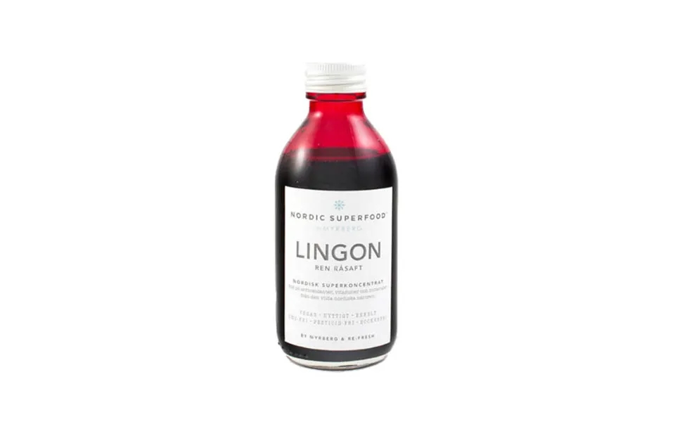 Nordic superfood raw juice concentrate lingon 195ml