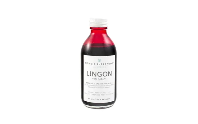 Nordic Superfood Raw Juice Concentrate Lingon 195ml product image