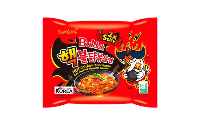 Samyang hot chicken flavor 2x spicy product image