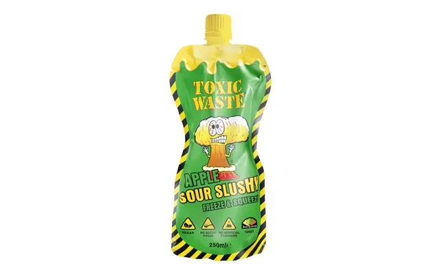 Toxic waste - apple sour slushy product image