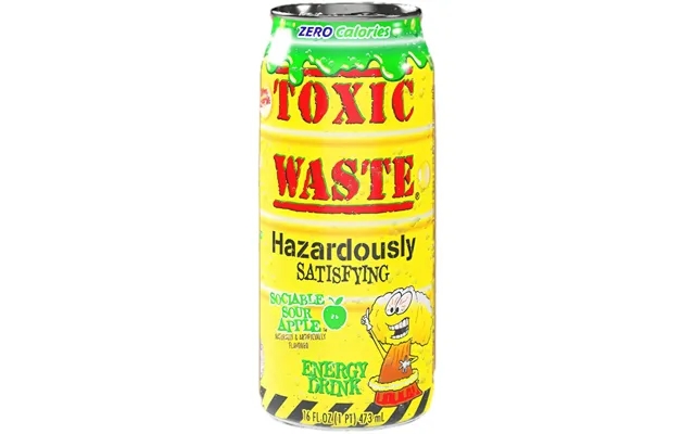 Toxic waste - sociable sour apple energy drink product image