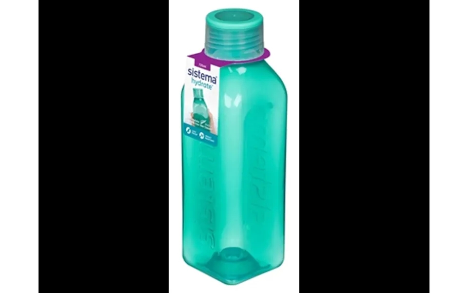 Sistema Medium Square Bottle 725ml Green