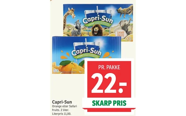 Capri sun product image