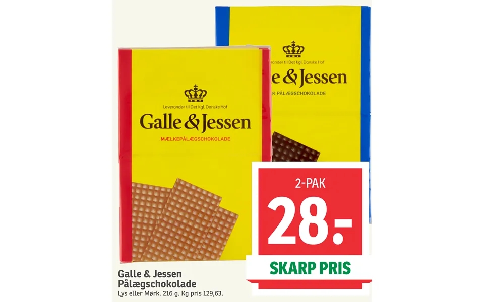 Gallé & jessen laying on chocolate