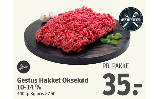 Gesture chopped beef 10-14 % product image