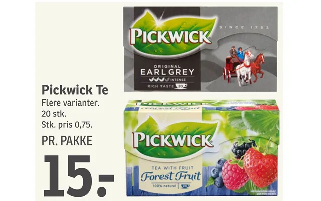 Pickwick tea product image