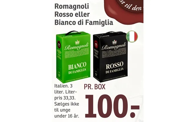Romagnoli Rosso Eller Bianco Di Famiglia product image