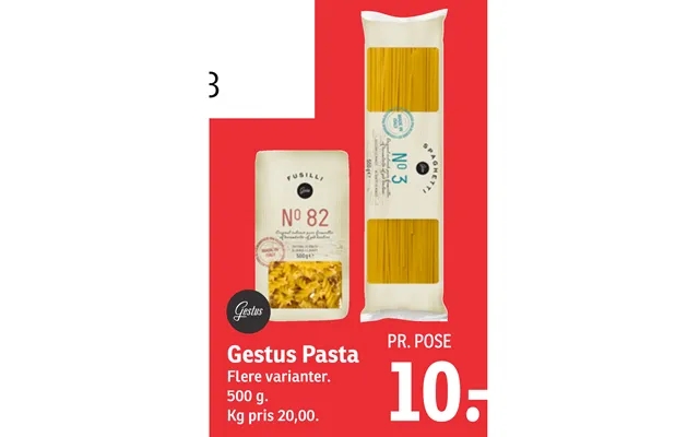 Gesture pasta product image