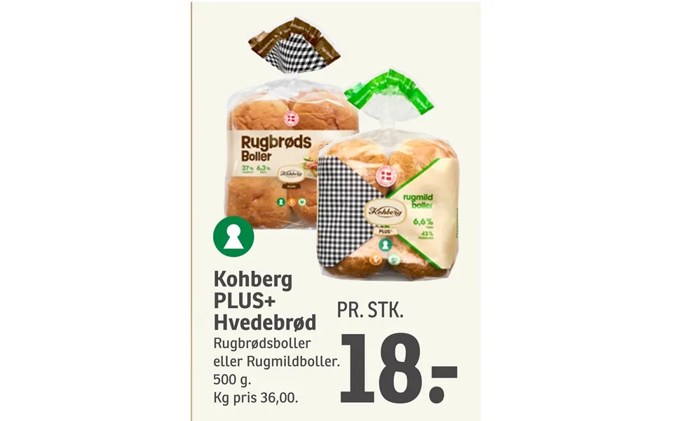 Kohberg Hvedebrød