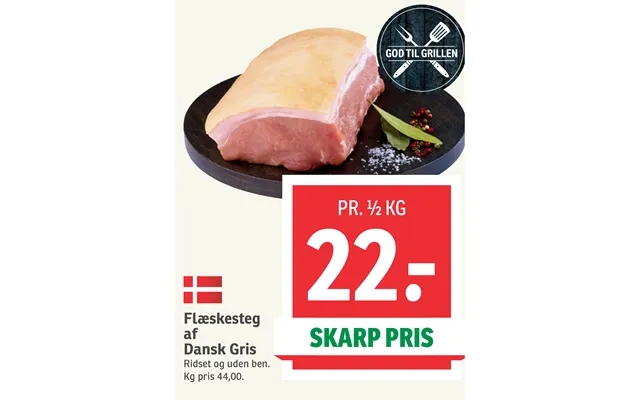 Roast pork of danish pig product image
