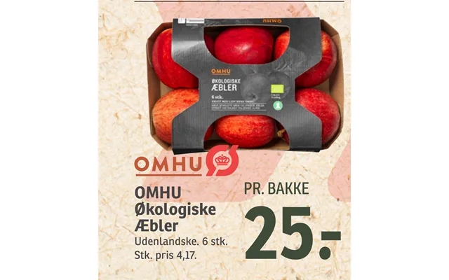 Omhu Økologiske Æbler product image