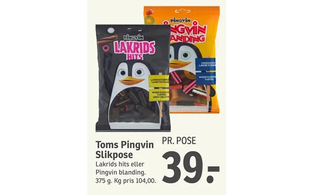 Toms Pingvin Slikpose product image