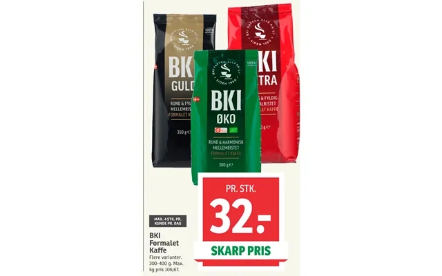 Bki ground coffee product image