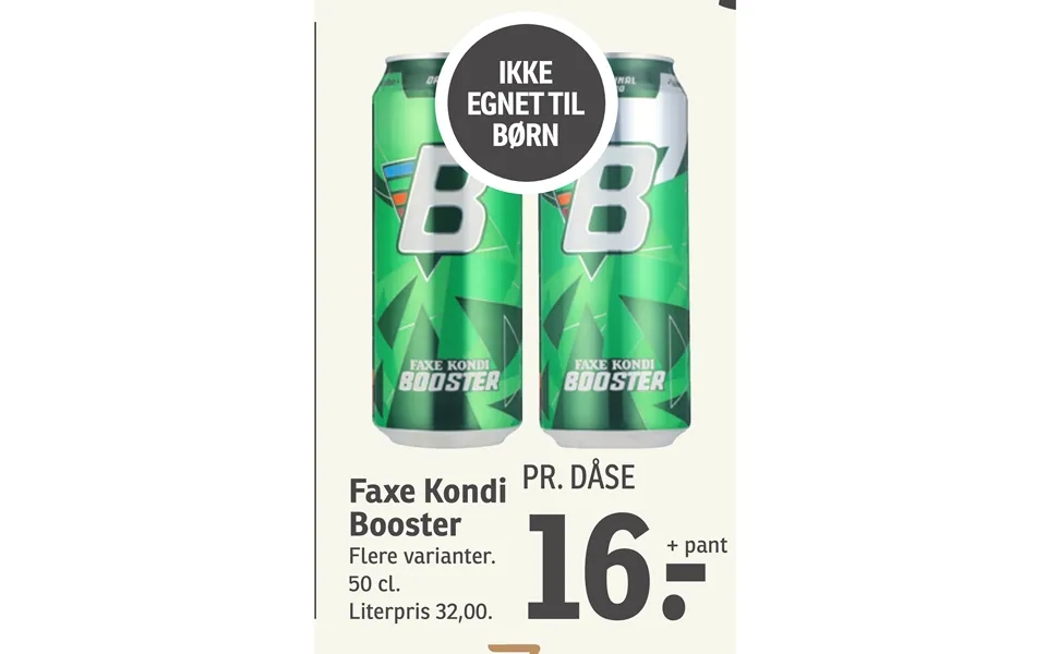 Faxe Kondi Booster