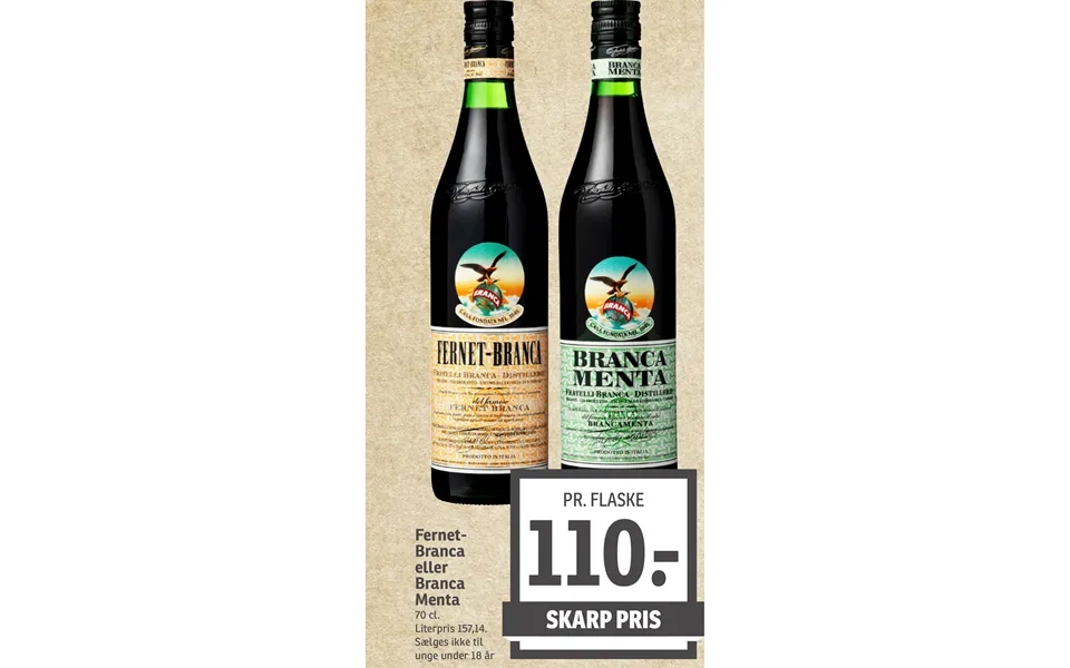 Fernetbranca Eller Branca Menta