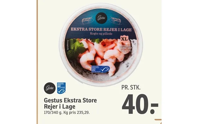 Gesture additional great shrimp in cover product image