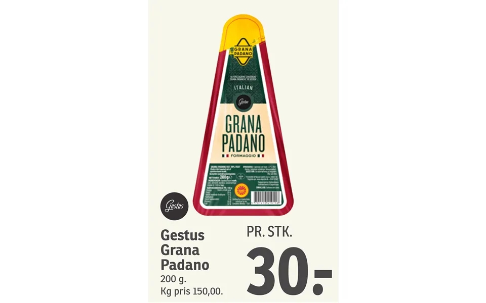 Gesture grana padano