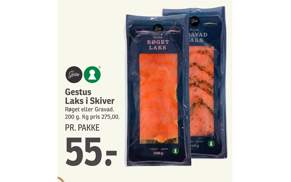 Gesture salmon in slices