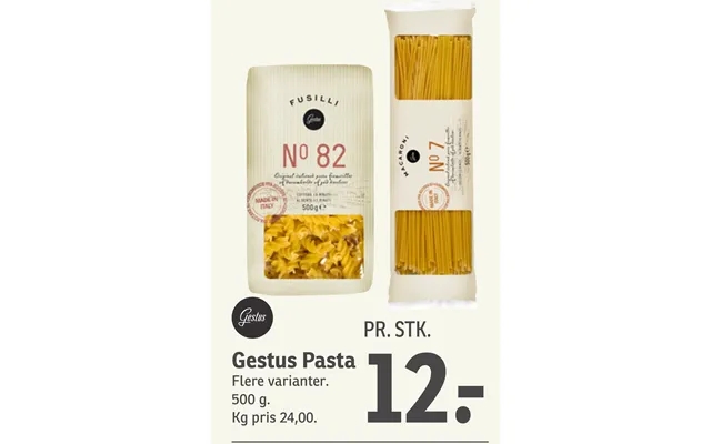 Gesture pasta product image