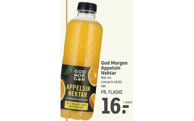 Good morning orange nectar product image