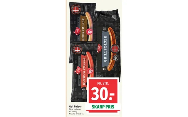 Gøl sausages product image