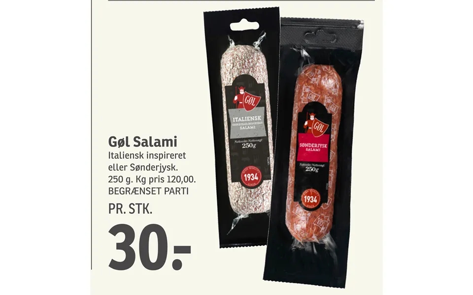 Gøl salami