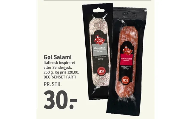 Gøl salami product image