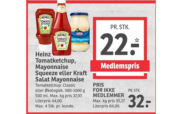 Heinz Tomatketchup, Mayonnaise Salat Mayonnaise product image