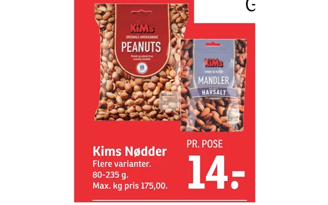 Kims nuts product image