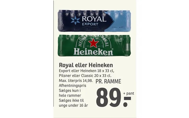 Royal or heineken product image