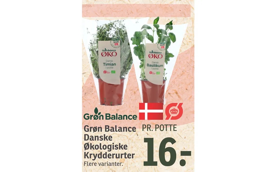 Grøn Balance Danske Økologiske
