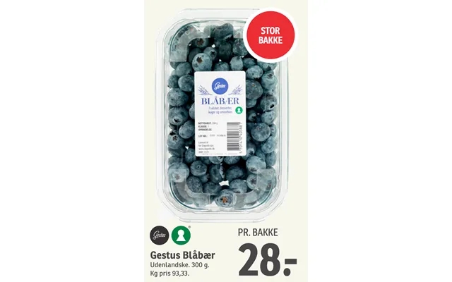 Gesture blueberries product image