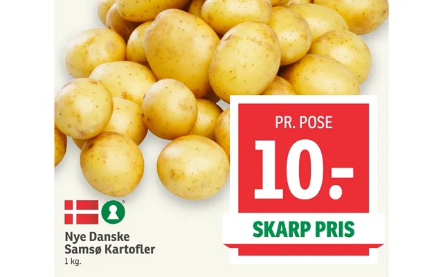New danish samsø potatoes product image