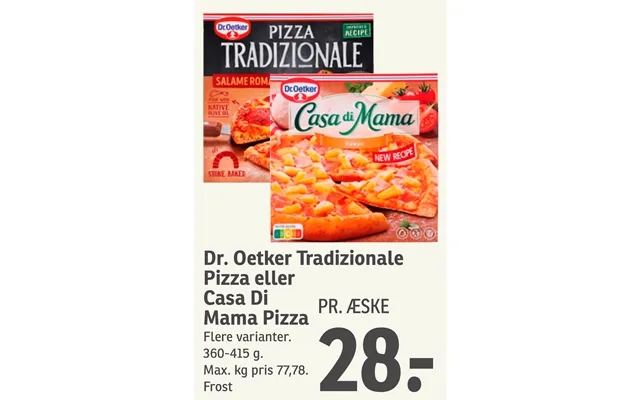 Pizza Eller Casa Di Mama Pizza product image