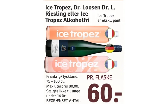 Riesling Eller Ice Tropez Alkoholfri product image