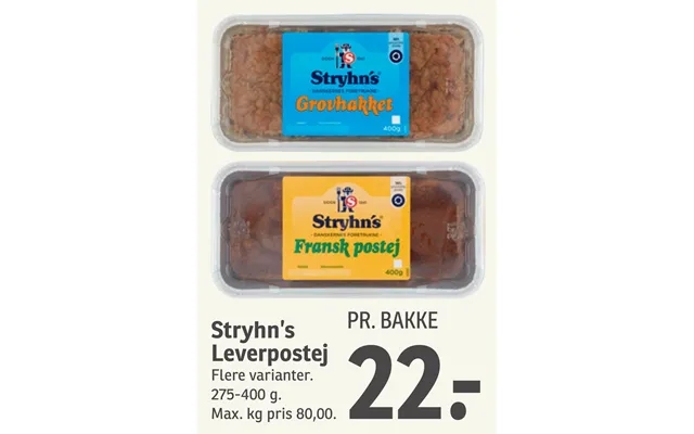 Stryhn’s Leverpostej product image