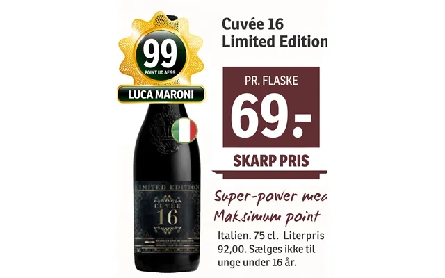 Cuvée 16 Limited Edition product image