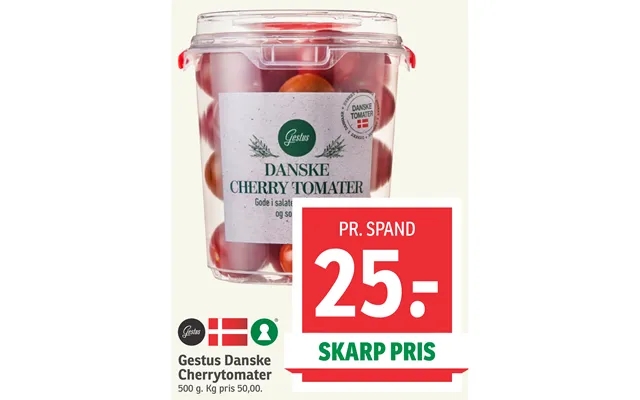 Gestus Danske Cherrytomater product image