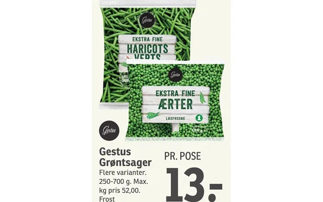 Gestus Grøntsager product image