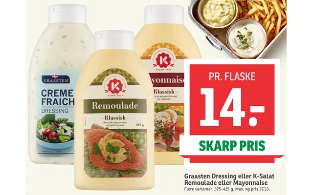 Graasten Dressing Eller K-salat Remoulade Eller Mayonnaise product image