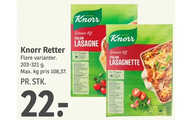 Knorr dishes product image