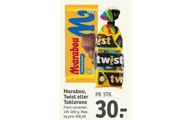 Marabou, twist or toblerone product image