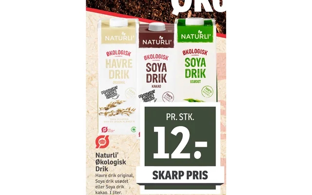 Naturli’ Økologisk Drik product image
