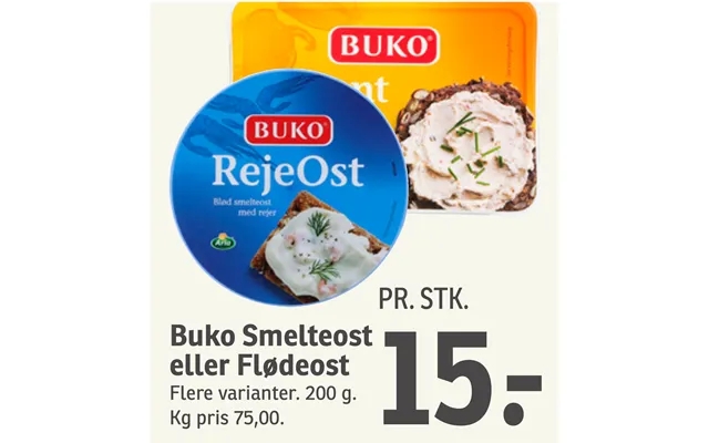 Buko Smelteost Eller Flødeost product image