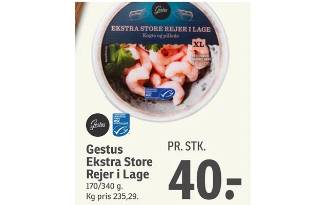 Gesture additional great shrimp in cover product image