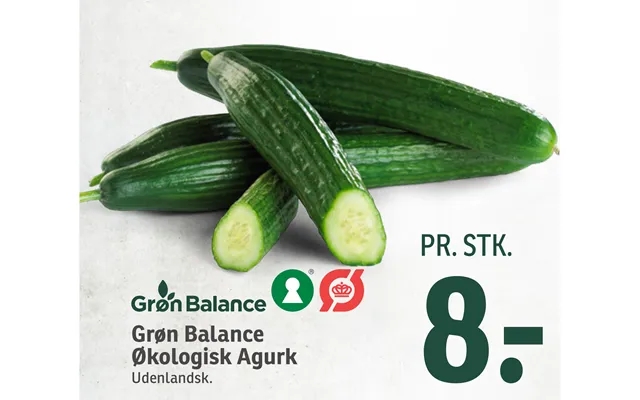 Grøn Balance Økologisk Agurk product image