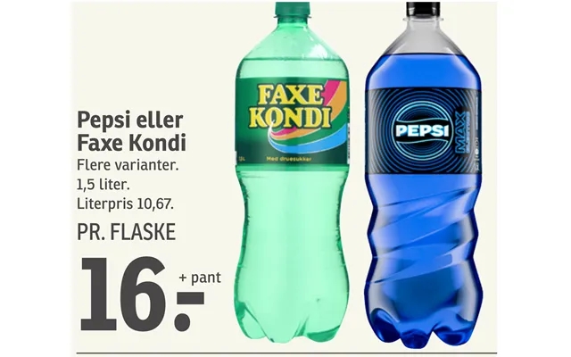 Pepsi or fax physical product image