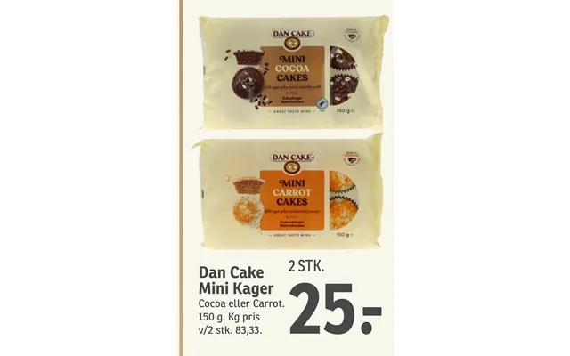 Dan cake mini cakes product image